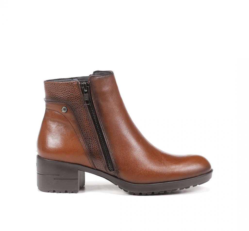 ALISS F1367 Brown Ankle Boot