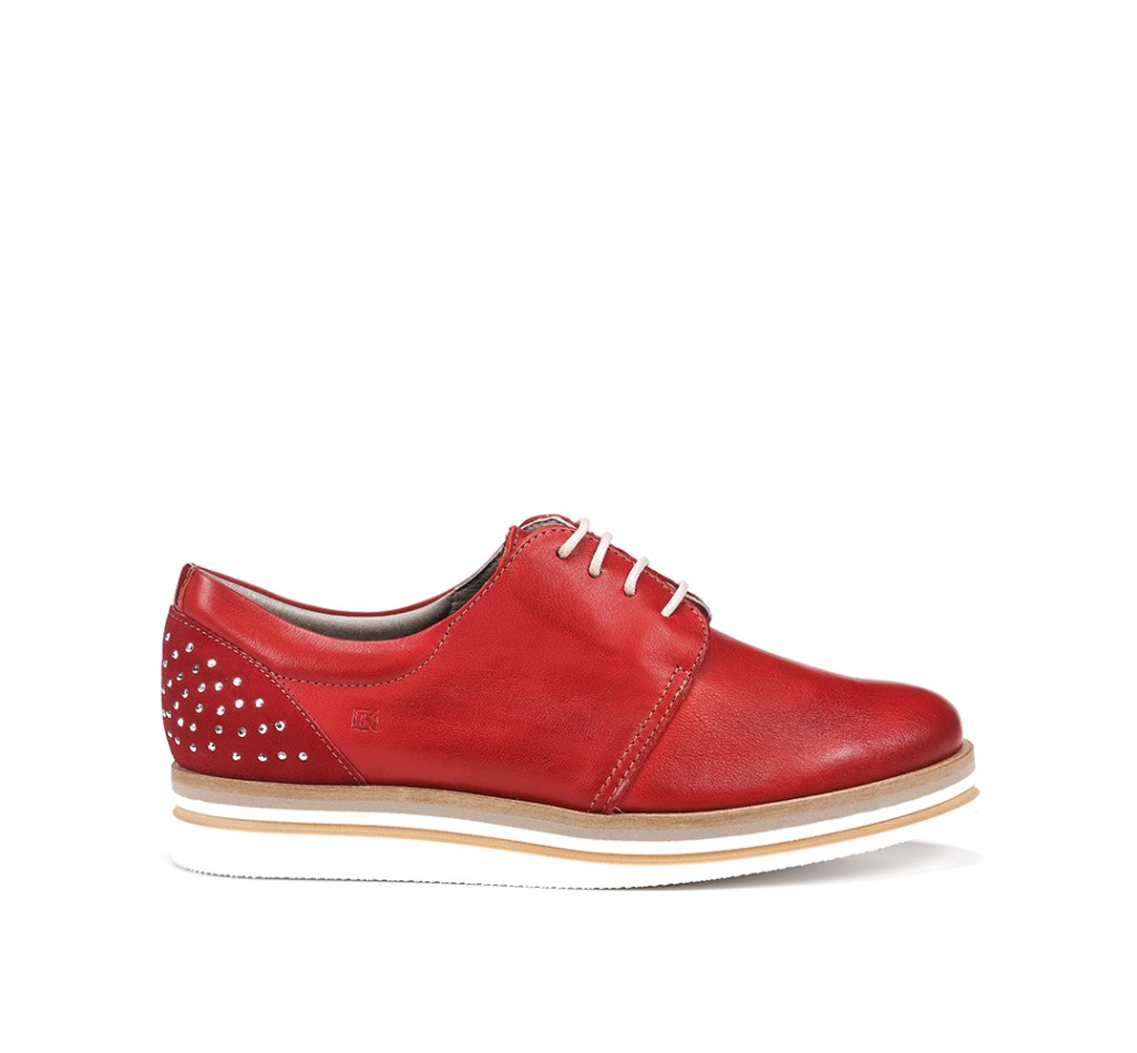 ROMY D8181 Sapato Vermelho
