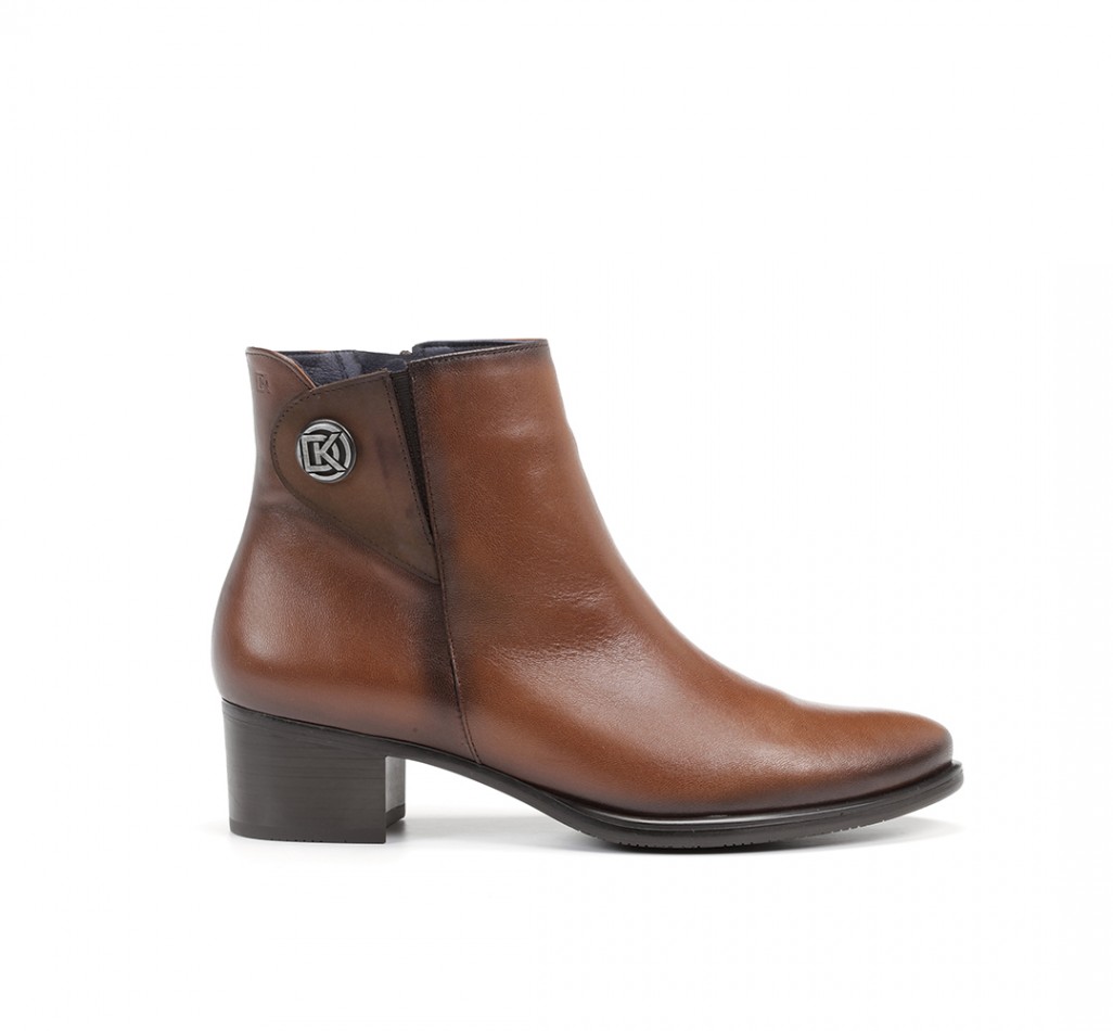 ALEGRIA D8270 Brown Ankle Boot