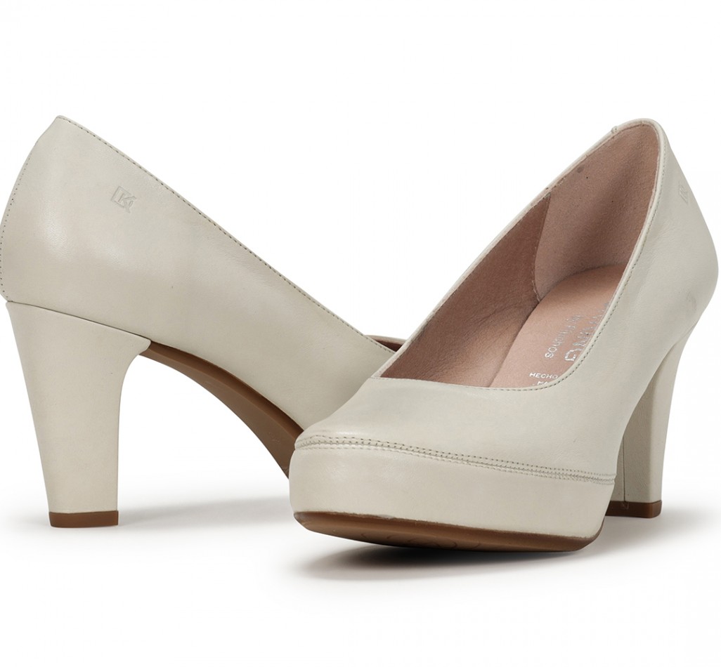 BLESA D5794 Sapato de Salto Branco