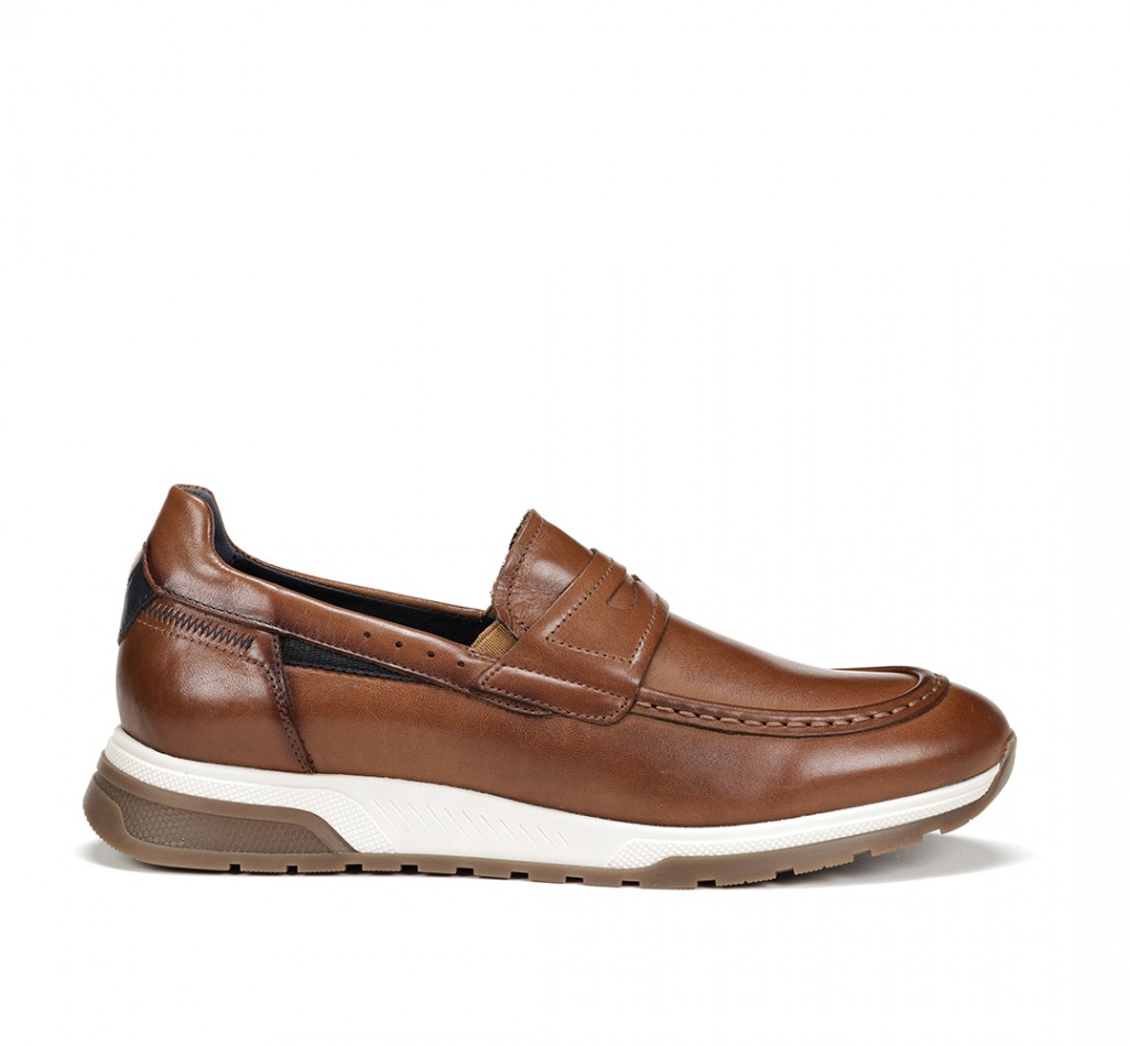 LOUIS F1609 Brown Moccasin