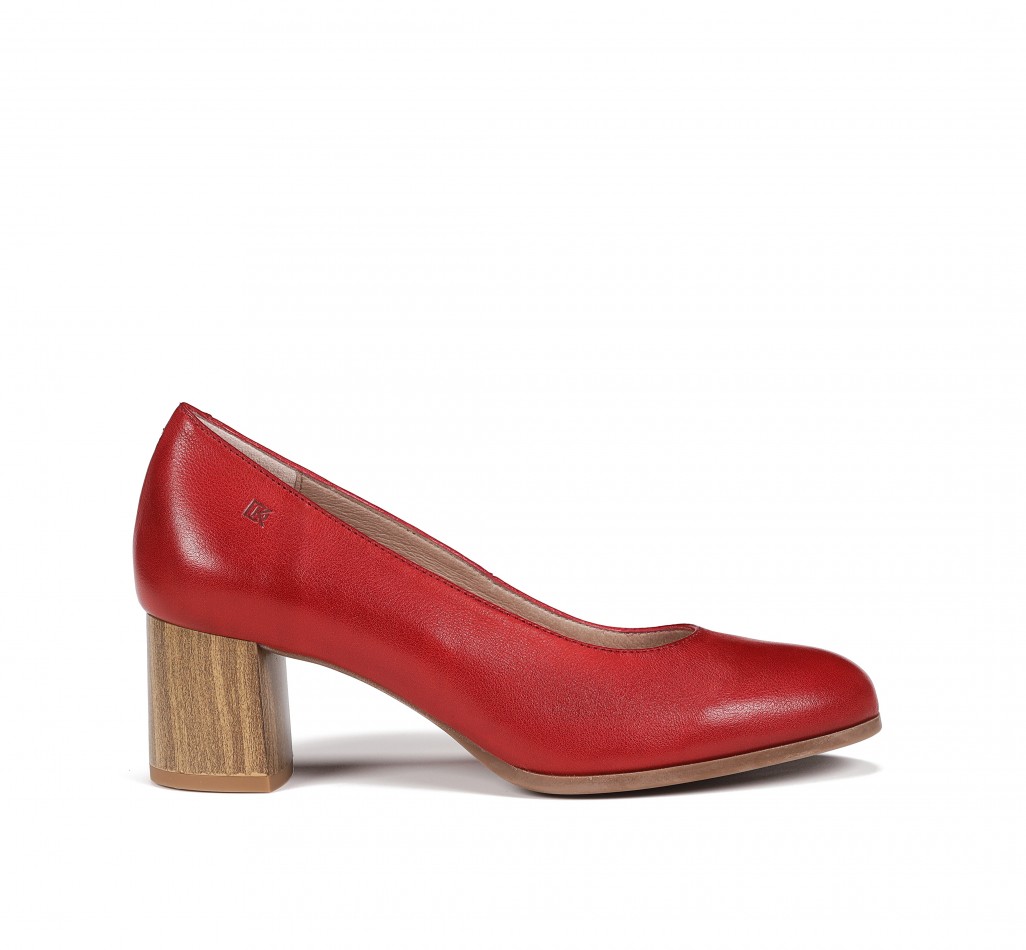 ALADA D8192 Sapato de Salto Vermelho