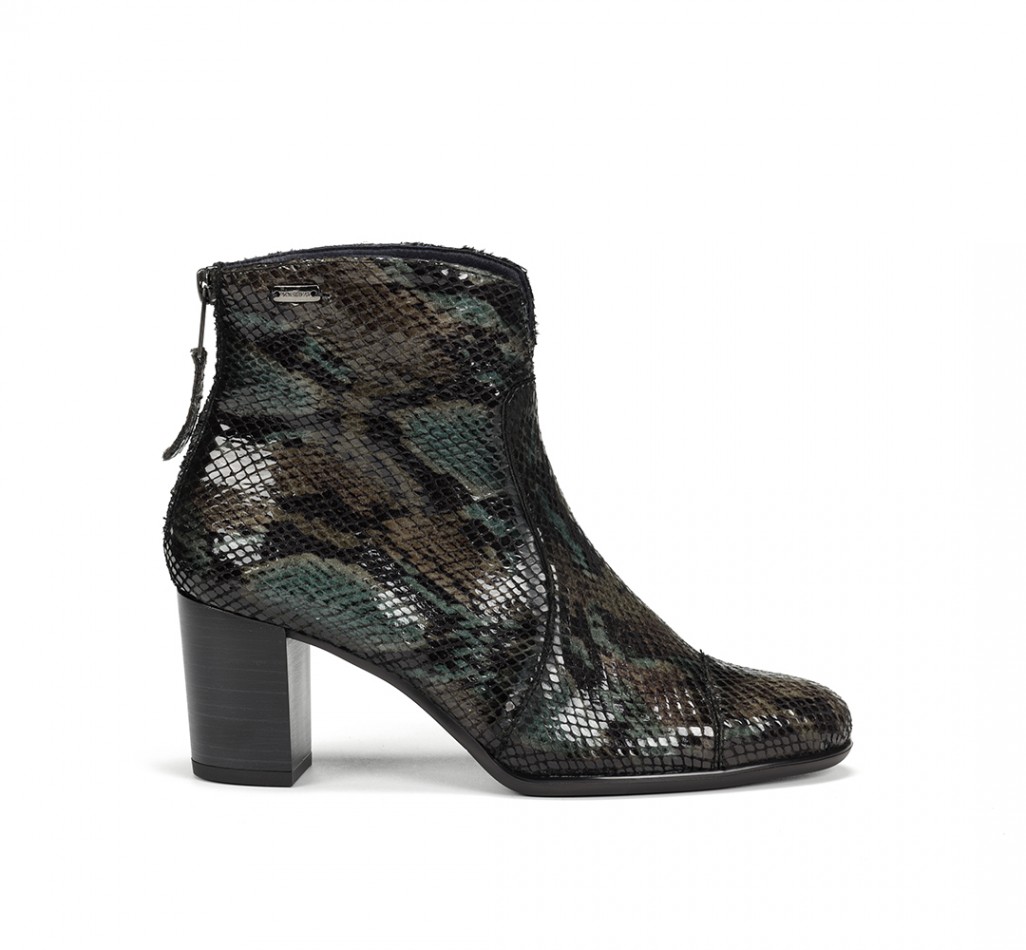 KING D8932 Green Ankle Boot