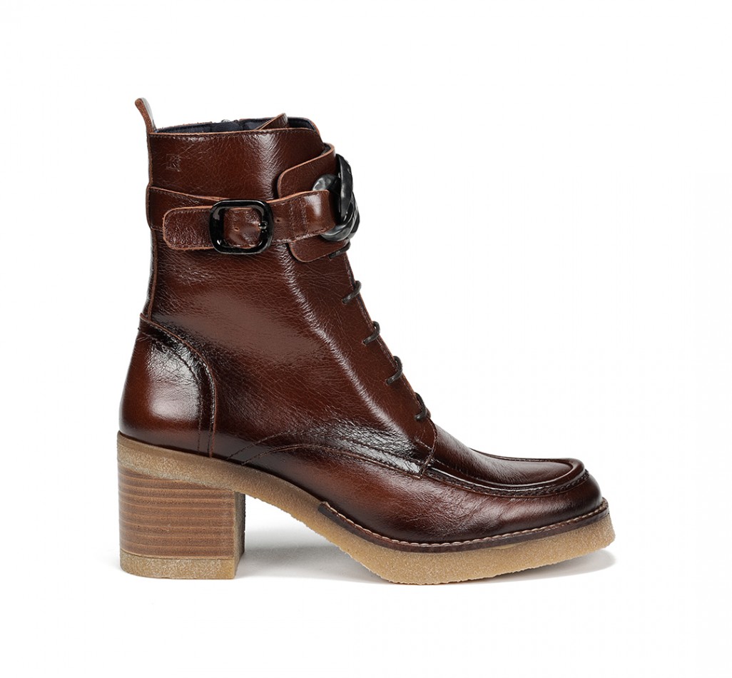 OPRAH D9188 Brown Ankle Boot