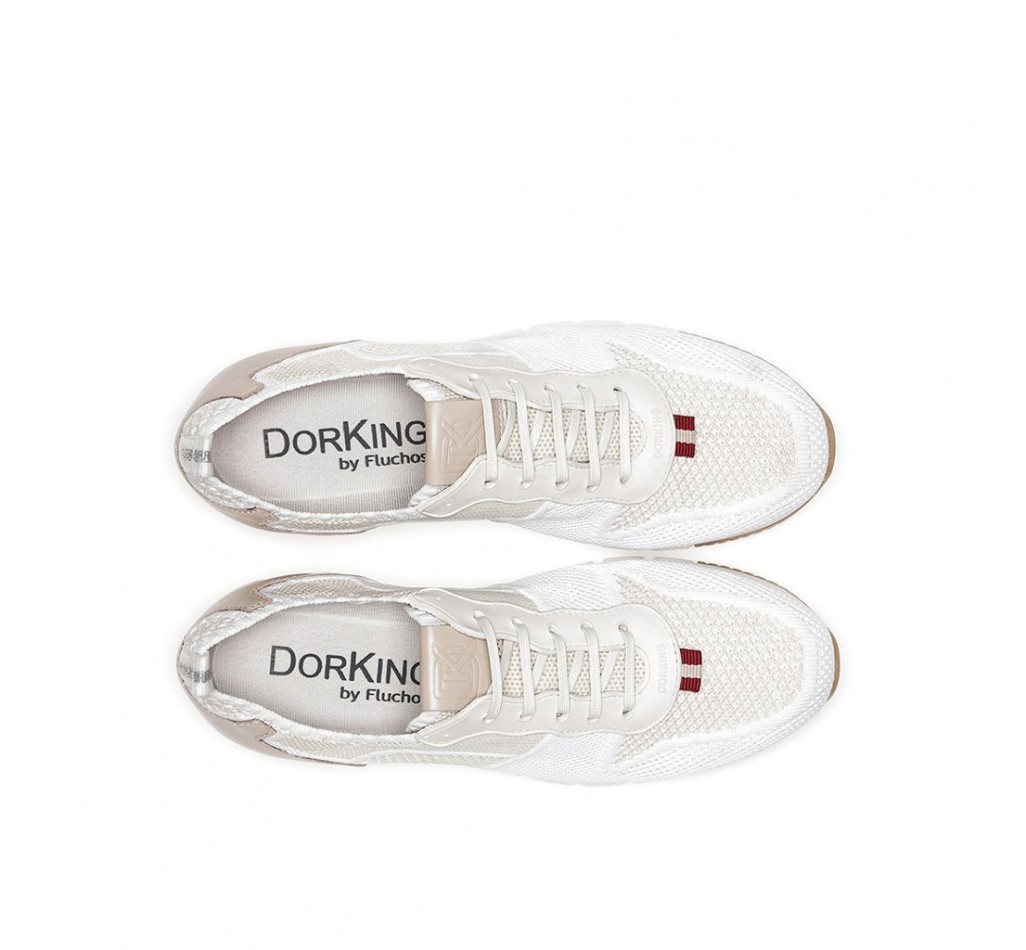 JAZZ D8762 White Sneakers