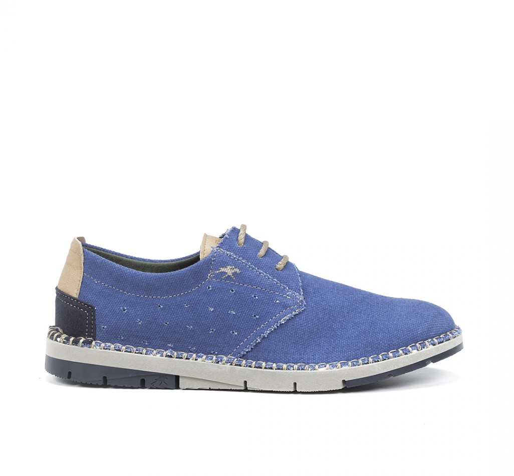 THOMAS F0560 Zapato de Cordones Azul