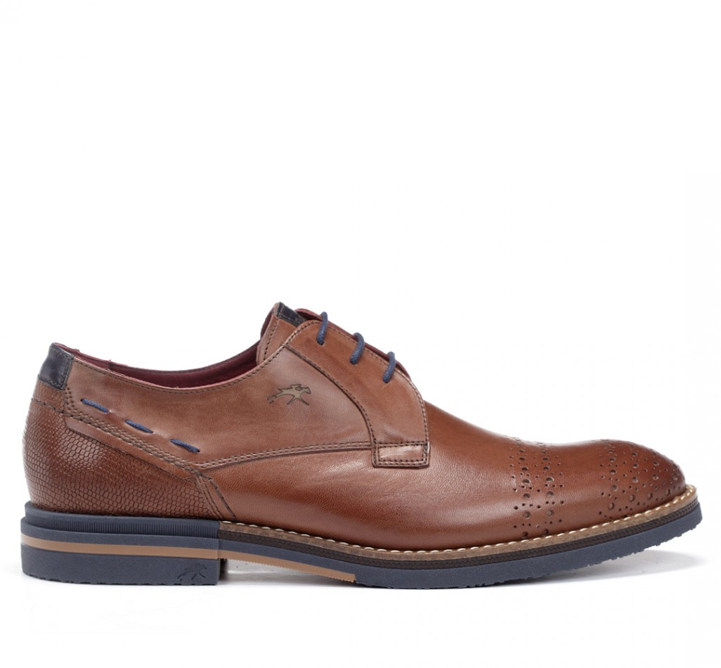 CLOONEY F0527 Sapato de renda marrom