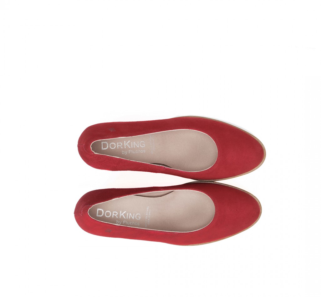 OPIUM D8131 Sapato de Salto Vermelho