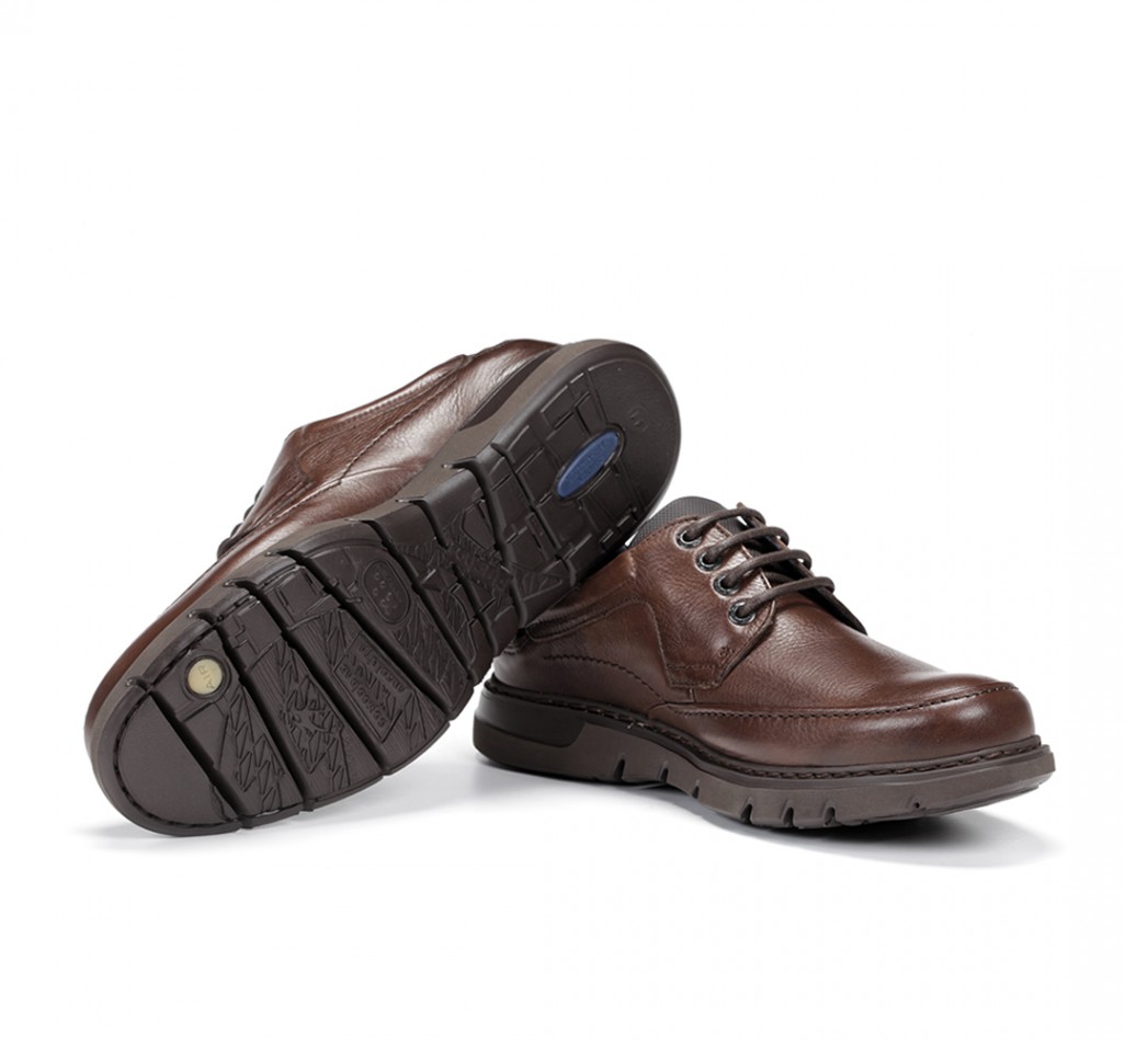 CELTIC F0248 Sapato de renda marrom