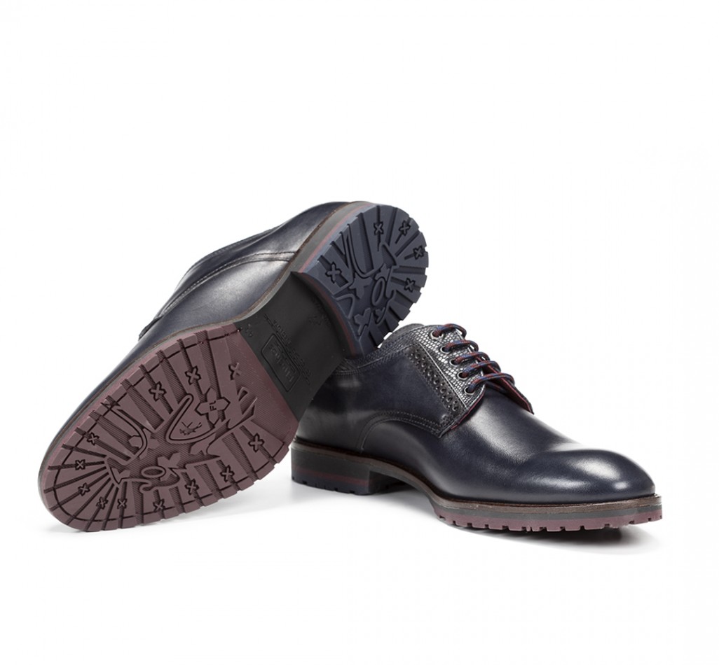 CICLOPE F0273 Sapato de renda azul