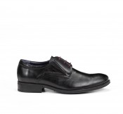 HERACLES 8410 Zapato de Cordones Negro